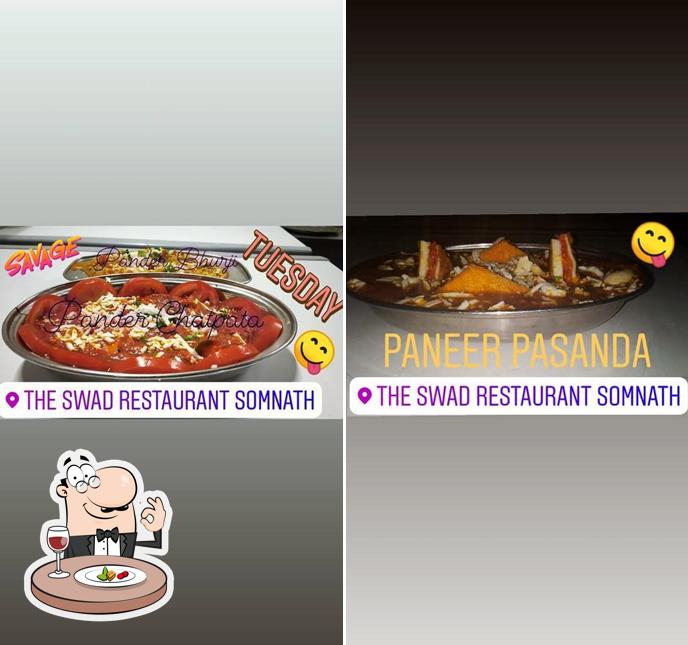 Meals at THE SWAD RESTAURENT.BEST RESTAURANT IN SOMNATH