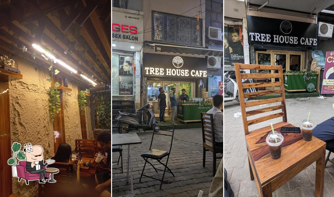 The interior of Tree house cafe
