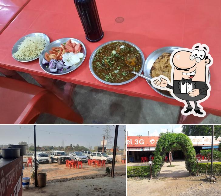 Look at this image of MOCHHU YADAV DHABA