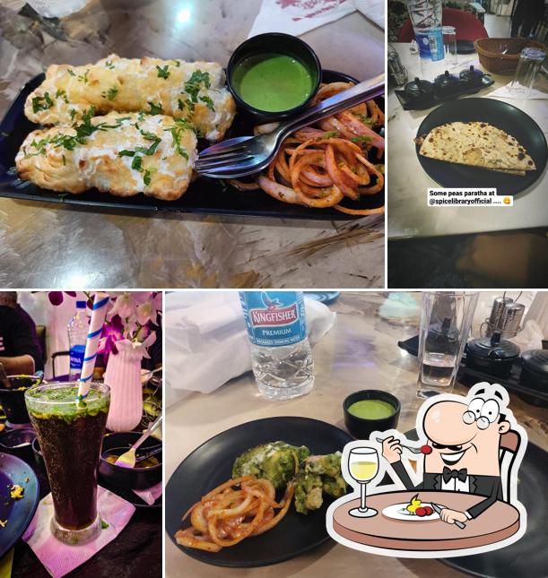 Food at Spicy Library