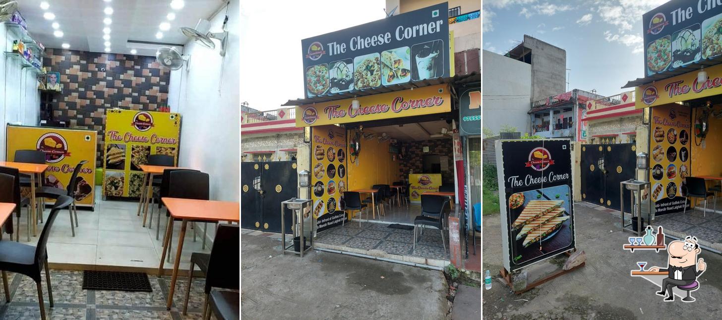 The interior of The Cheese Corner