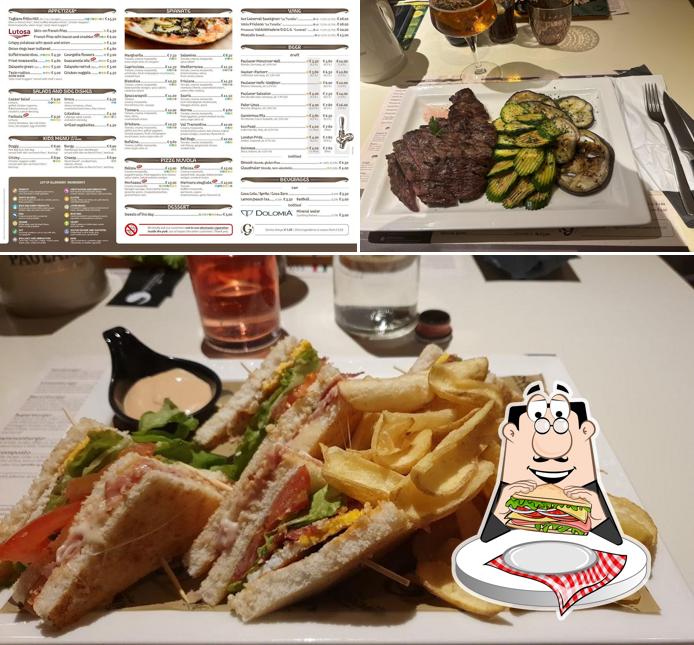 Club sandwich al The Gammon Pub