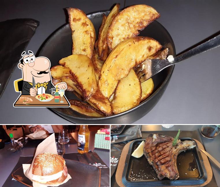 Platti al The Sicilian Barbecue Steakhouse Vulcano Ristorante Vulcano Braceria Vulcano