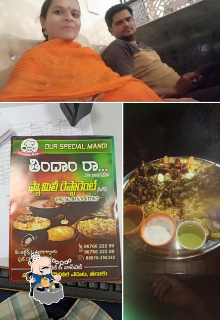 Food at Tindam ra family restaurant