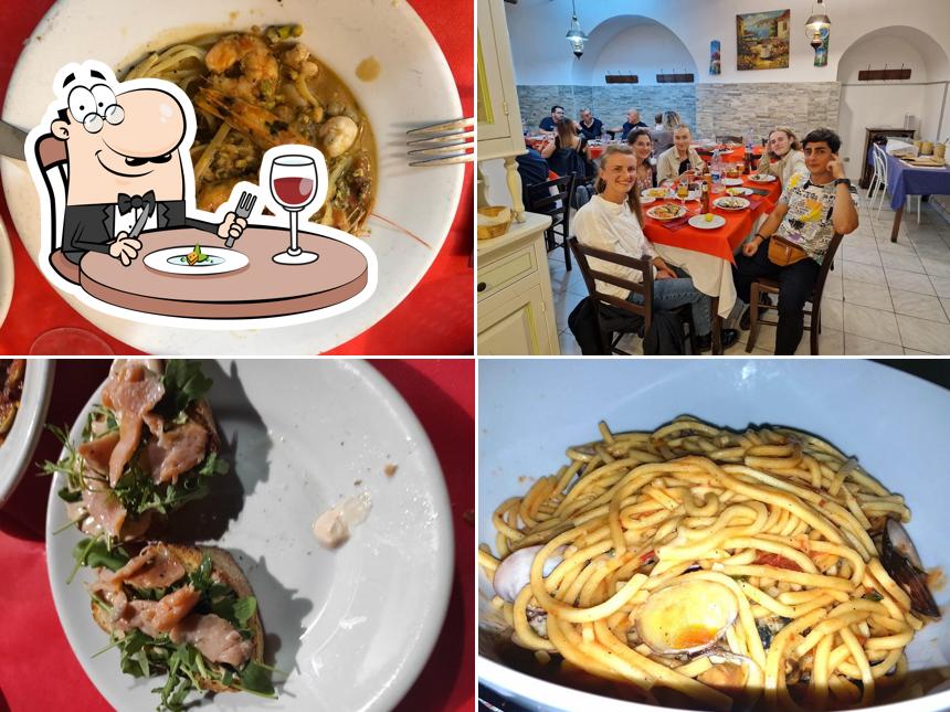 Cibo al Trattoria Il mare