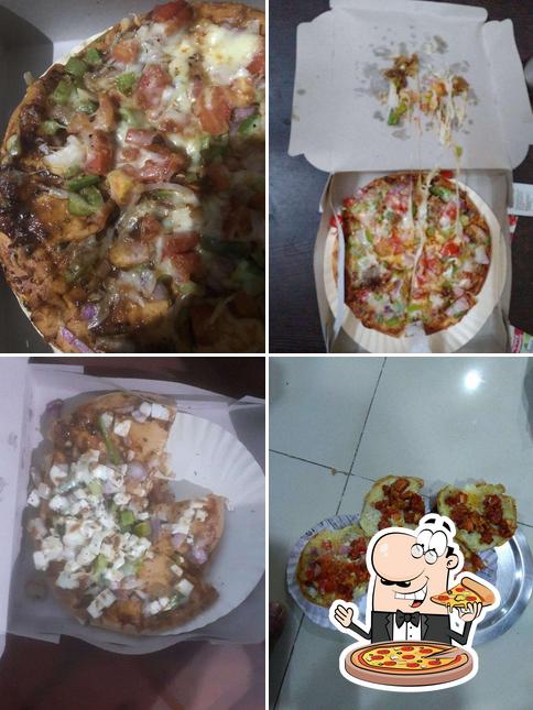 At Yashwanth Pizza Den, you can try pizza