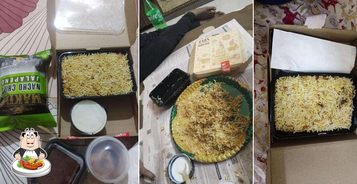 Food at Zaza Mughal Biryani