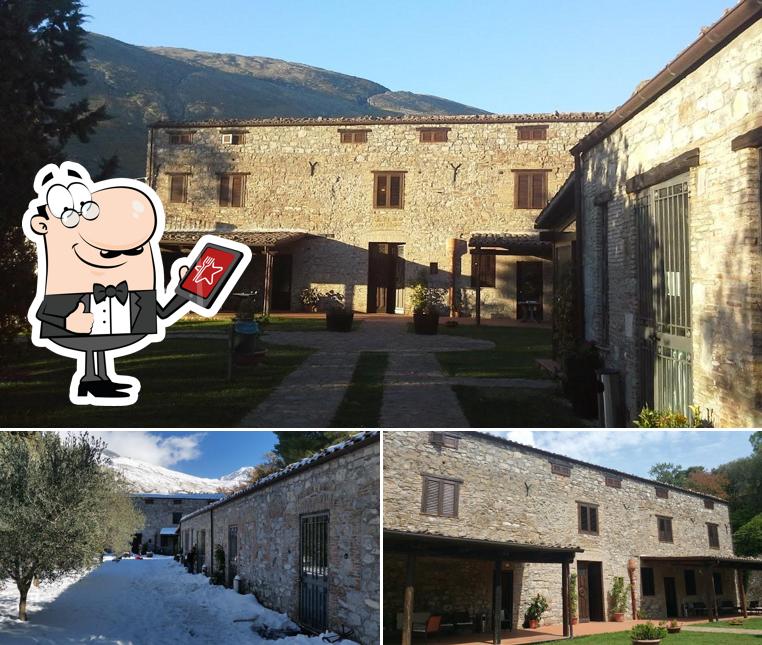 Guarda l'area esterna di Agriturismo L'Antico Casale