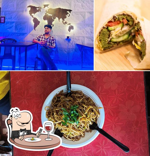 The image of KISHANGARH bluez cafe’s food and interior