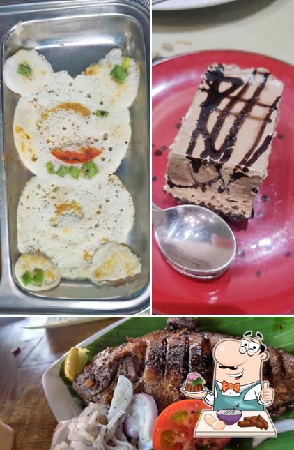 Paru's Kitchen serves a range of sweet dishes