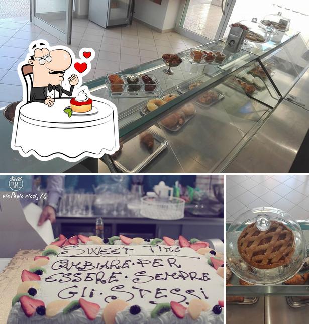 sweet time lounge bar serve un'ampia gamma di dolci