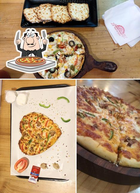 At Chicago Delights Pizza & Grillz, you can try pizza