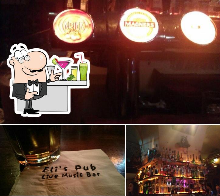L’image de la comptoir de bar et bière de Eli's Pub-אליס פאב’s