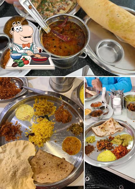 Chicken curry at G. Chinnarao Restaurant