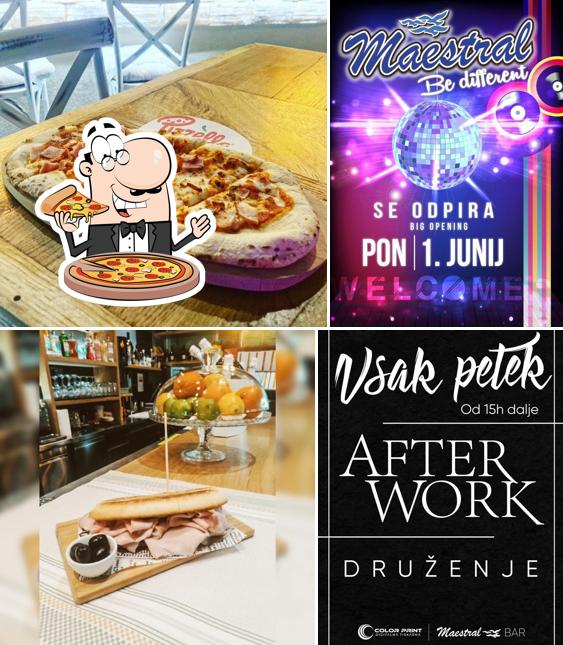 Ordina una pizza a Maestral Bar