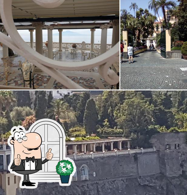 Gli esterni di Villa Pompeiana
