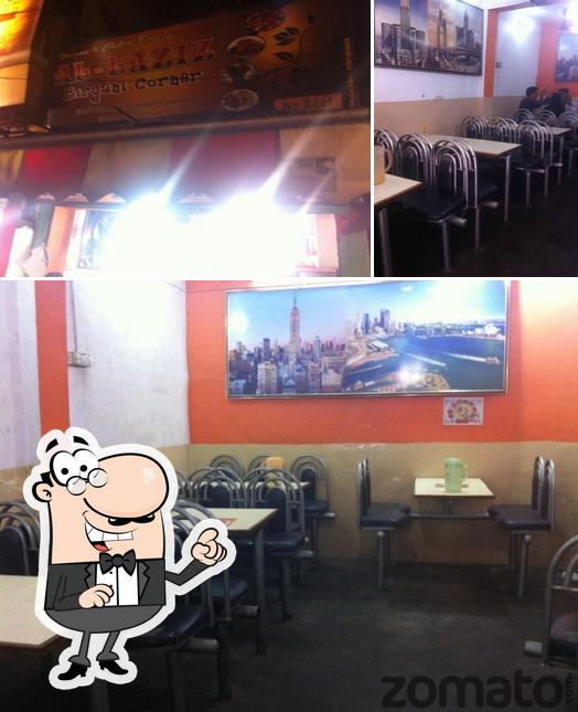 The interior of Al Laziz Biryani