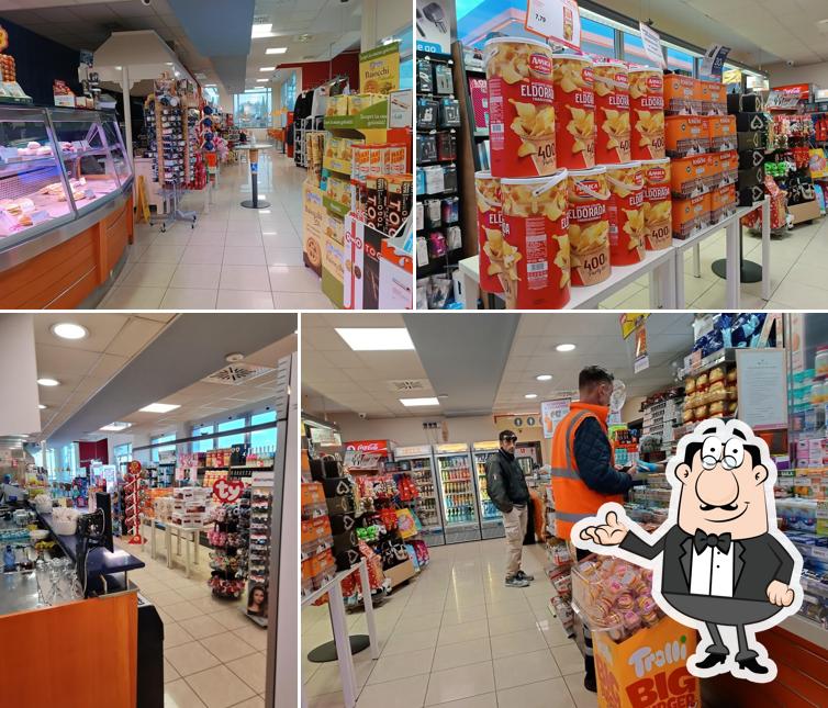 Gli interni di Autogrill Terni Sud
