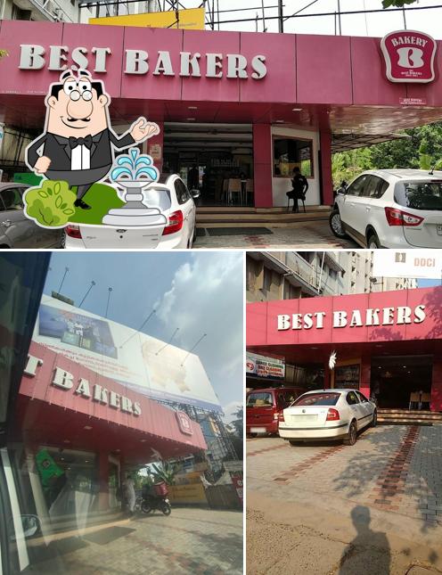 The exterior of Best Baker's Edappally Toll