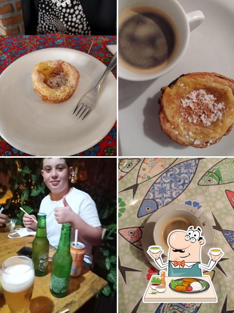 Pastel de nata em Bistrô Varanda