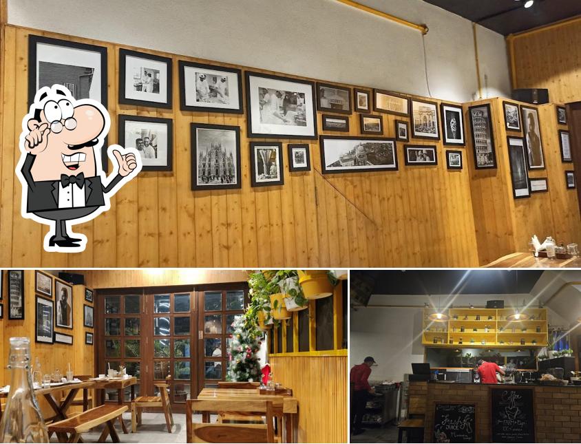 The interior of Caffe Sicily