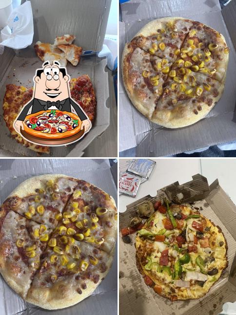 At Domino's Pizza Aero Arcade, Mohali, you can enjoy pizza