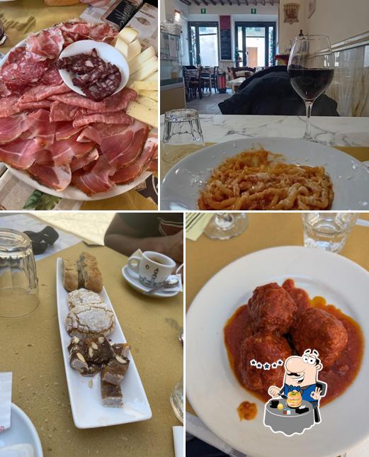 Platti al Ristorante Fischi per Fiaschi