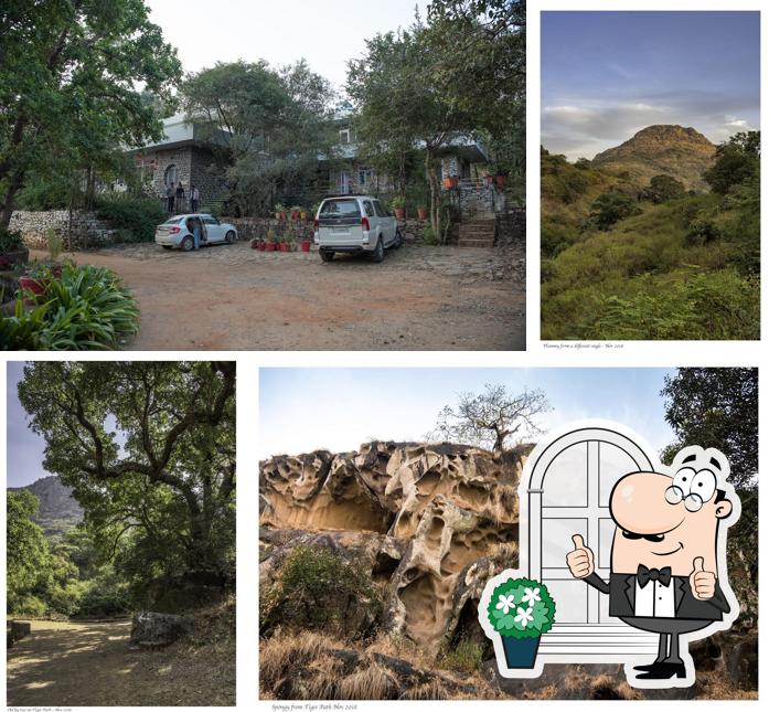 Enjoy the view outside Wordsworth Lodge - Luxury Hotel Mount Abu