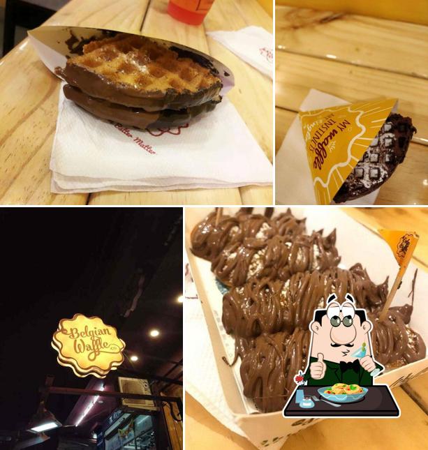 Food at The Belgian Waffle Co