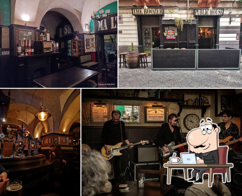 Dai un'occhiata agli interni di The Boozer British Pub