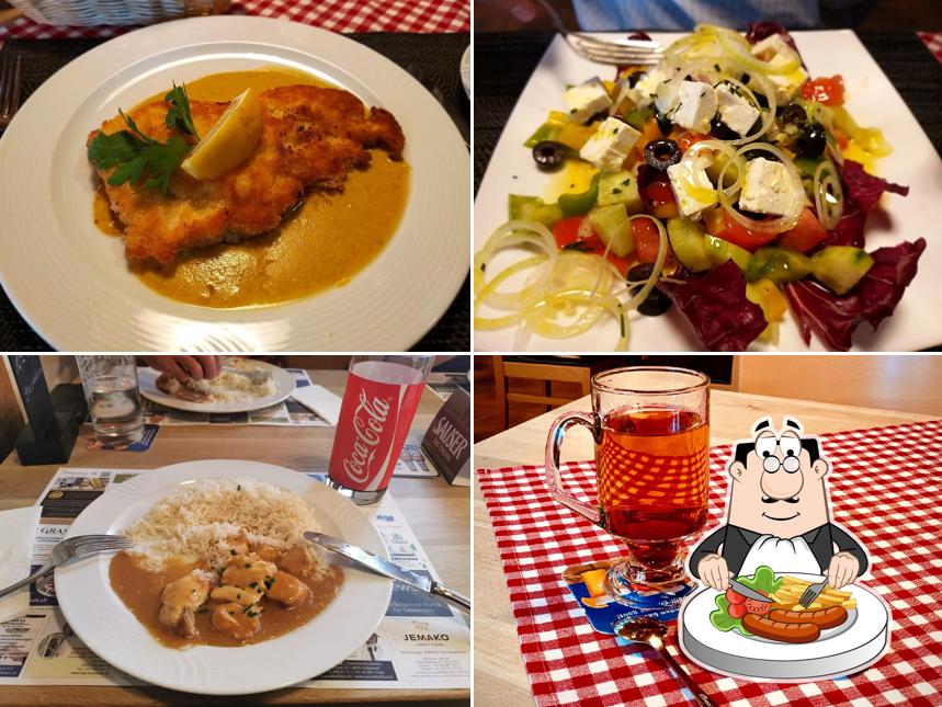 Cibo al Ristorante Pizzeria Italia 2000 Da Remo / Wirtschaft zur Trotte