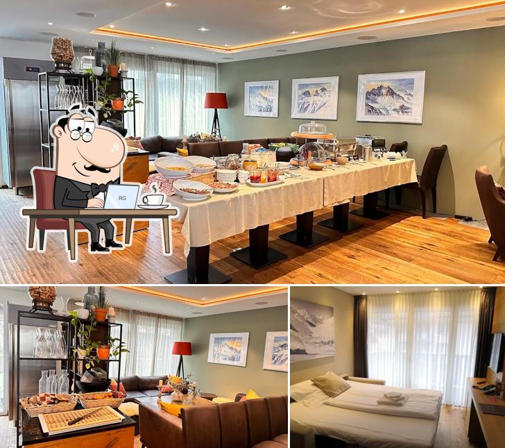 Gli interni di Hotel Crown