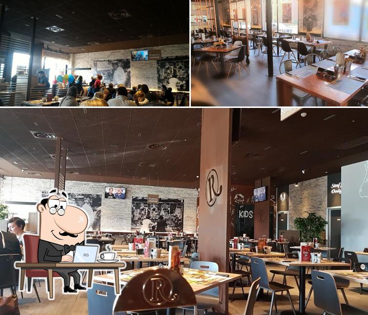 Gli interni di Roadhouse Restaurant Prato