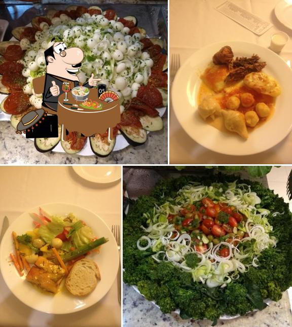 Platos en Predebon Grill