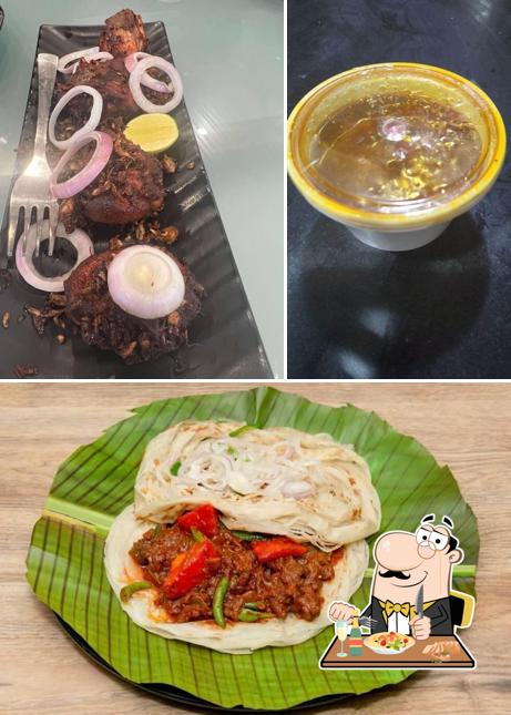 Pulled pork sandwich at Achayathis Restaurant Velachery (Authentic Kerala Food}