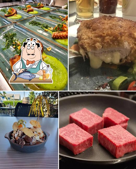 Salmone grigliato al Restaurant Brüggli & Sushi emoción