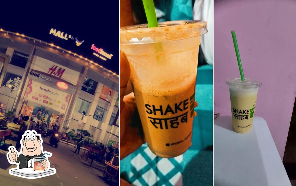 Milk tea at Shake Sahab