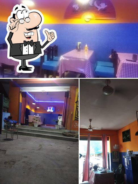 The interior of Dragon Heart Restaurant
