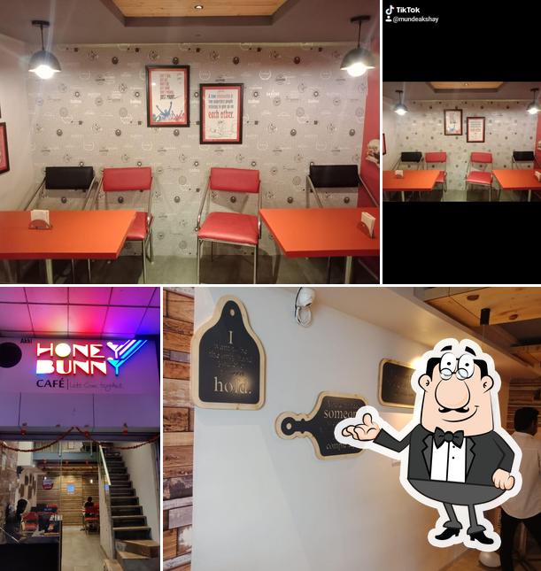 The interior of Honey Bunny Cafe
