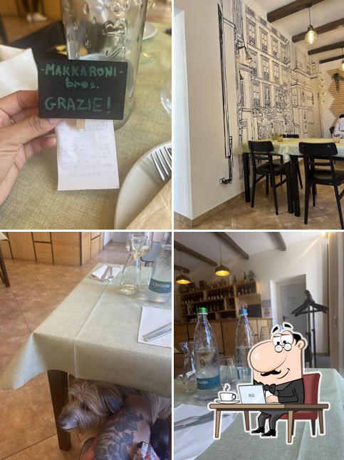 Gli interni di Makkaroni bros