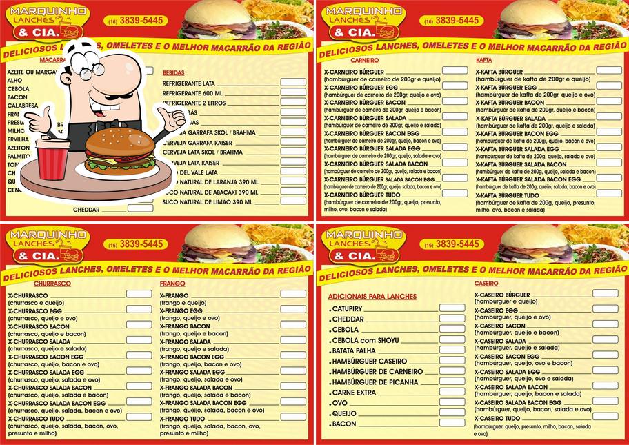 Marquinho Lanches & Cia
