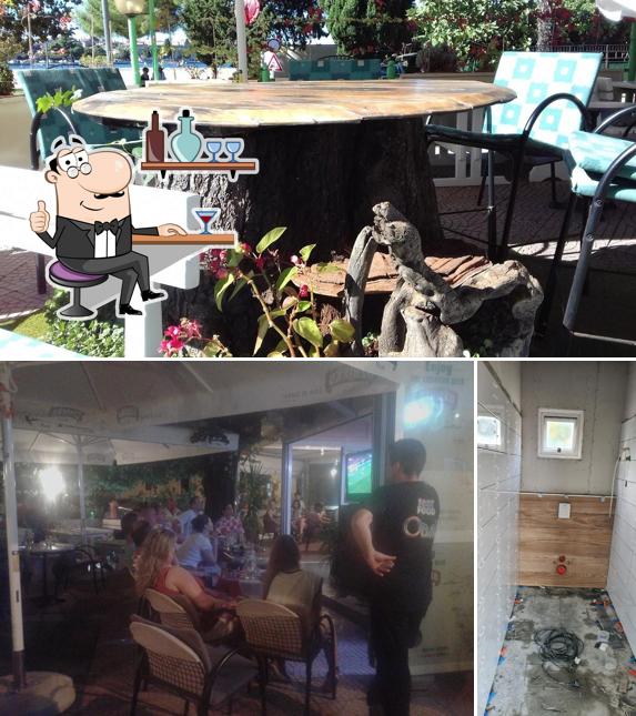 Dai un'occhiata agli interni di Oasis Fast Food
