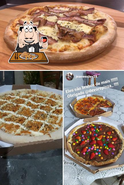 Escolha pizza no Devore Pizzas Rio de Janeiro RJ
