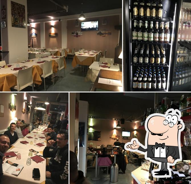 Gli interni di Pizzeria Millennium
