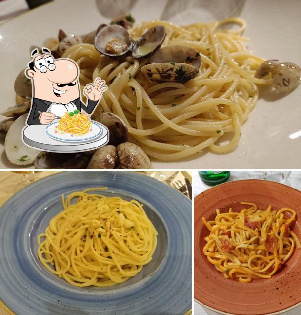 Spaghetti alla carbonara al Vesuvio