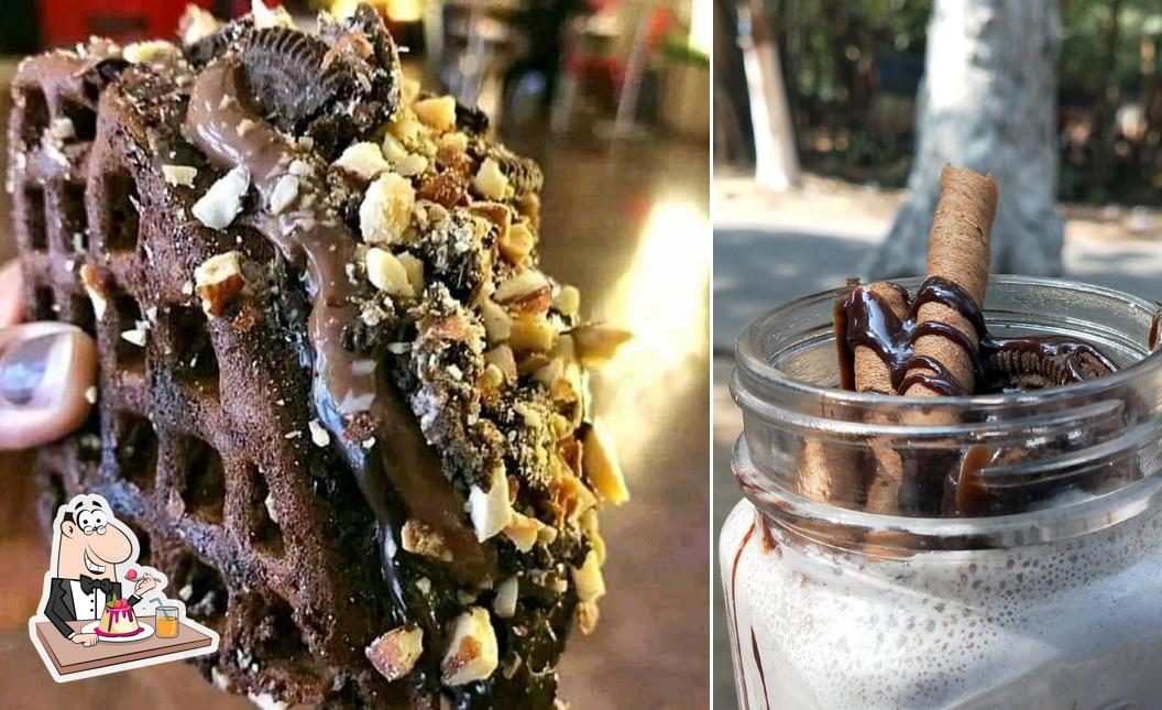 Rehaan Cafe 33 provides a selection of sweet dishes