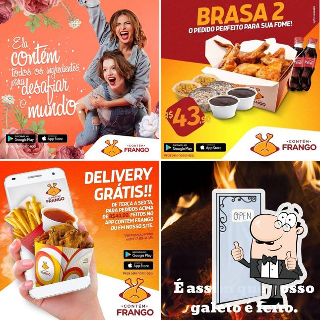 Contém Frango
