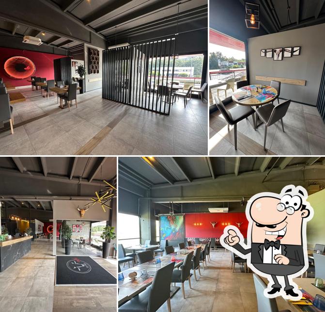 Gli interni di Muu House Bistrot Paruzzaro