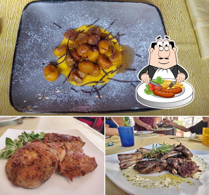 Cibo al Trattoria Campagnola
