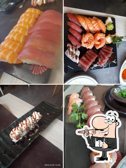 Prova le diverse opzioni di sushi